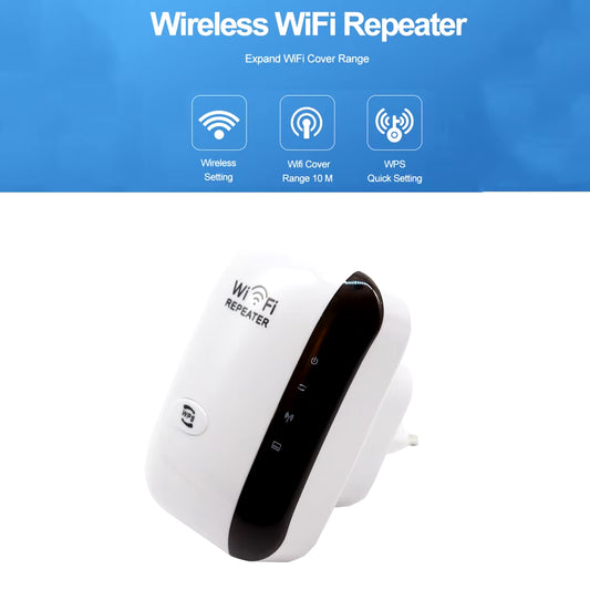 300Mbps Wifi Repeater Wireless Wifi Extender Router Wifi Signal Amplifier Wi Fi Booster Long Range Wi-Fi Repeater Access Point