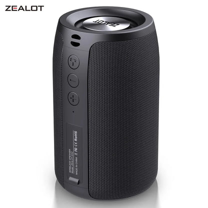 -S32 Wireless Bluetooth Speaker Mini Portable HIFI Subwoofer Speaker with Fm Radio Column Support TF, TWS, USB Flash Drive